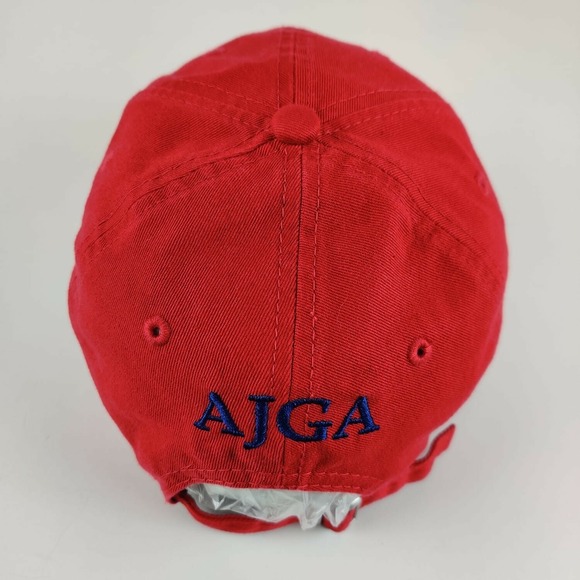 American Junior Golf Association New Era Golfing Hat 9FORTY Red Cap AJGA - Picture 8 of 9